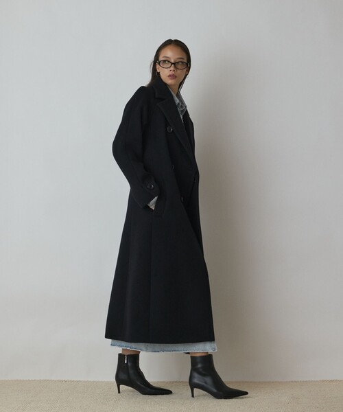 Diagram コート チェスターコート ショートビーバーロングコート