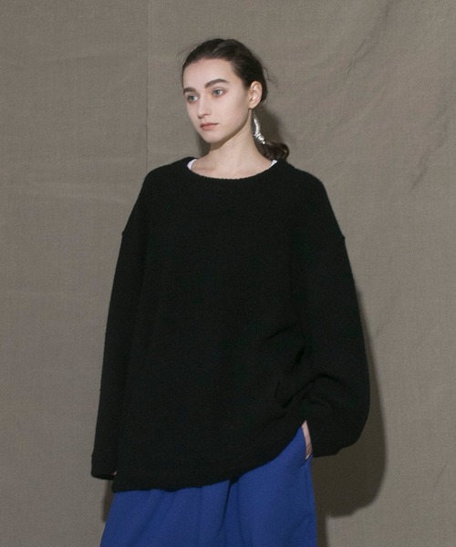 「my beautiful landlet」 長袖ニット 1 ブラウン メンズ_画像4