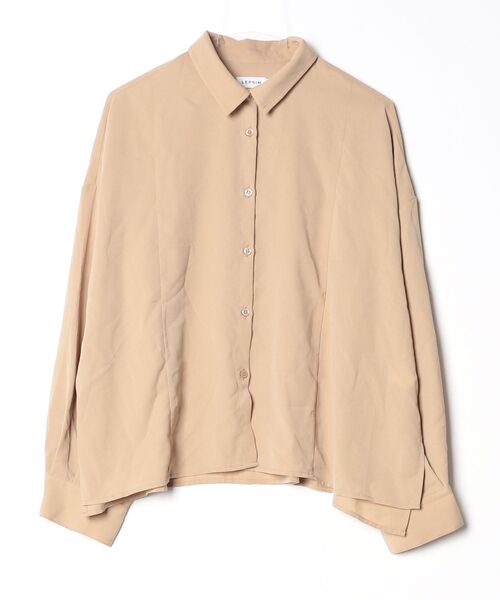 LEPSIM（レプシィム） 長袖ブラウス FREE ベージュ レディース