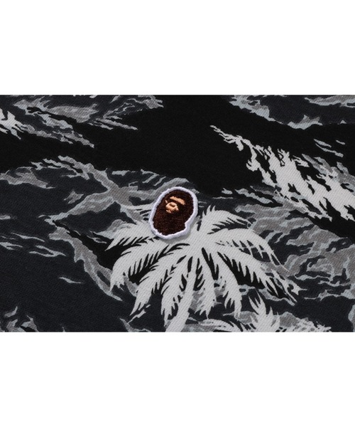「A BATHING APE」 半袖Tシャツ - ブラック メンズの画像
