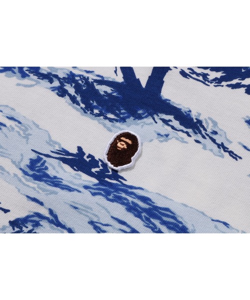 「A BATHING APE」 半袖Tシャツ - ブラック メンズの画像