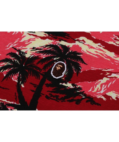 「A BATHING APE」 半袖Tシャツ - ブラック メンズの画像
