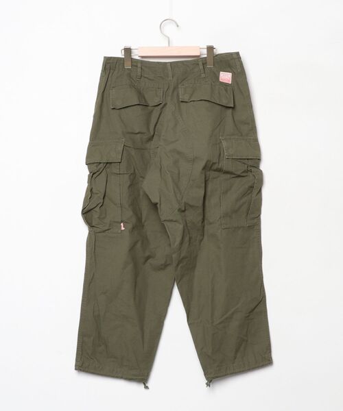 「HINSON」 カーゴパンツ S グリーン レディース_画像2