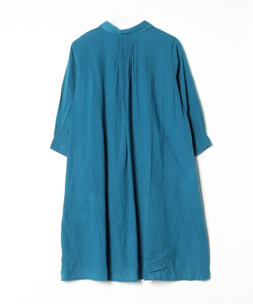 「conges payes ADIEU TRISTESSE」 シャツワンピース 38 ブルー レディース_画像2