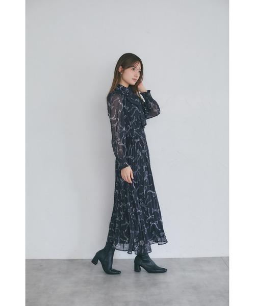 tocco closet（トッコ クローゼット） ワンピース 2WAYボウタイ