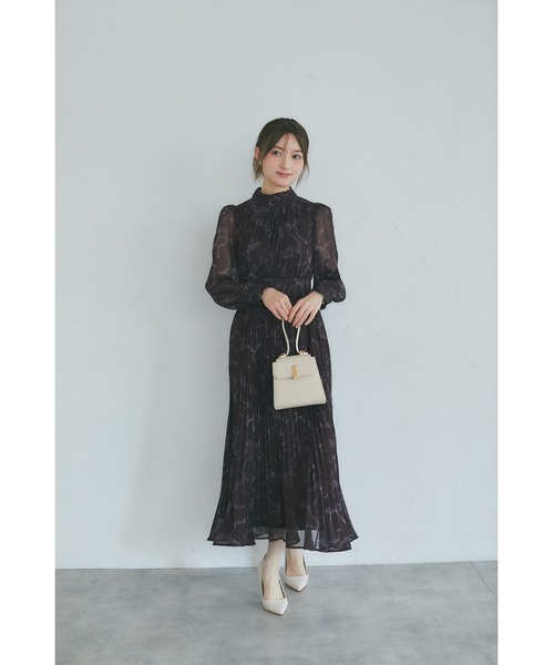 tocco closet（トッコ クローゼット） ワンピース 2WAYボウタイ