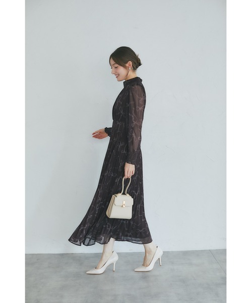 tocco closet（トッコ クローゼット） ワンピース 2WAYボウタイ