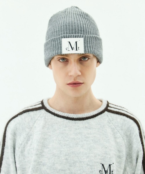 MUCENT（ムセント） ニット帽 ニットキャップ A'GEM/9 × .kom 「MUCENT