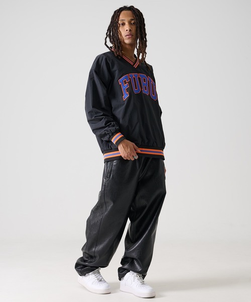 FUBU（フブ） トレーナー スウェット ブランド Nylon Pullover