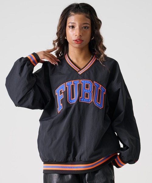FUBU（フブ） トレーナー スウェット ブランド Nylon Pullover