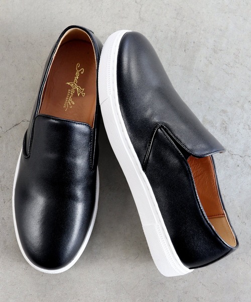 「SARABANDE」 スリッポン 42 ブラック メンズ_画像5