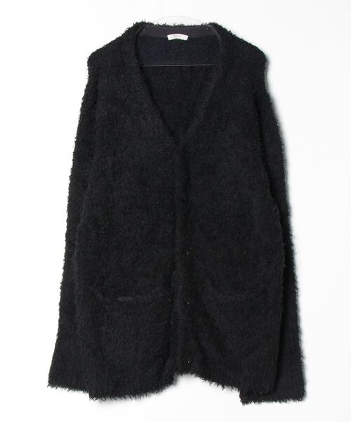 LIDnM（リドム） ニットカーディガン M ブラック メンズ : ZOZOTOWN