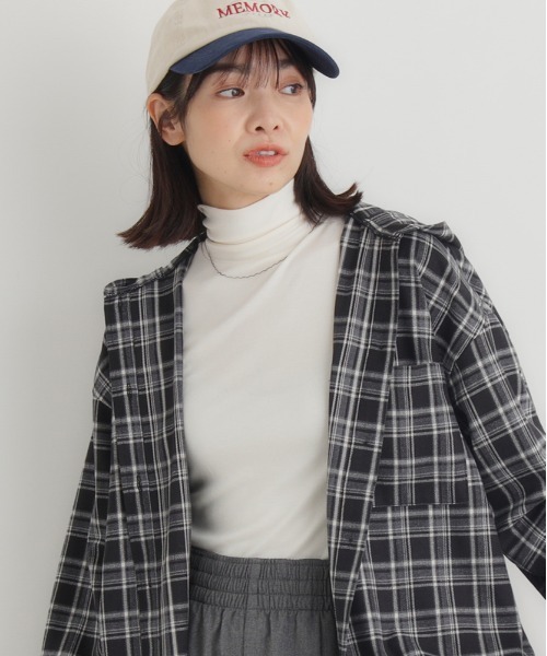 Right-on（ライトオン） tシャツ 「HONEYSUCKLE ROSE」調温ハイネック