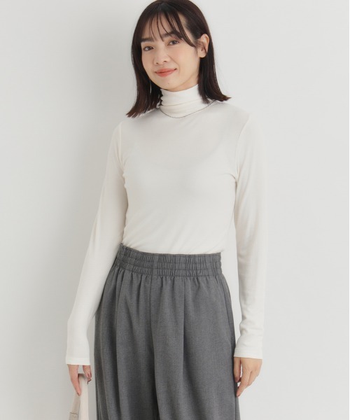 Right-on（ライトオン） tシャツ 「HONEYSUCKLE ROSE」調温ハイネック