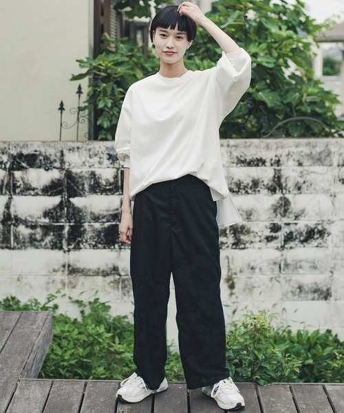 「haco!」 パンツ MEDIUM アイボリー レディース_画像3