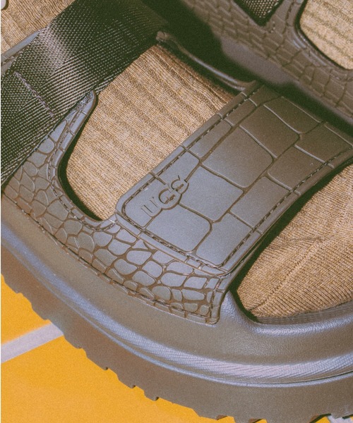 サンダル UGG W GOLDENGLOW EMBOSSED / アグ ゴールデングロウ エンボス レディースの画像
