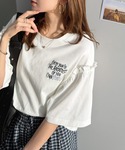 tシャツ ほどよい甘さと抜け感を。大人かわいい...の詳細画像2