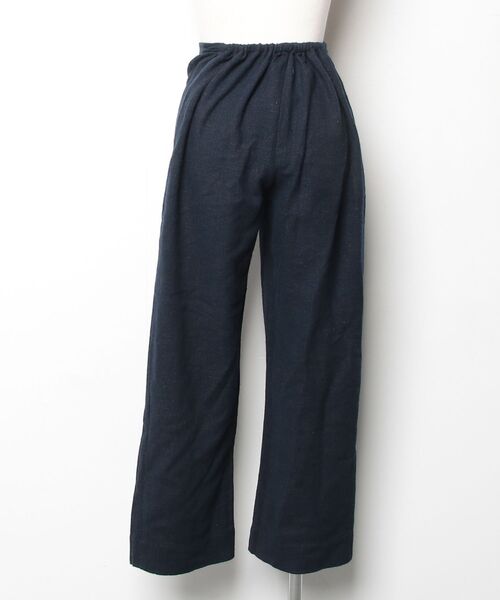 「fog linen work」 イージーパンツ - ネイビー レディース_画像2