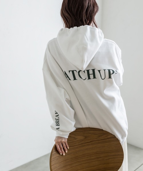 「mystic」 プルオーバーパーカー FREE グレー レディース_画像3