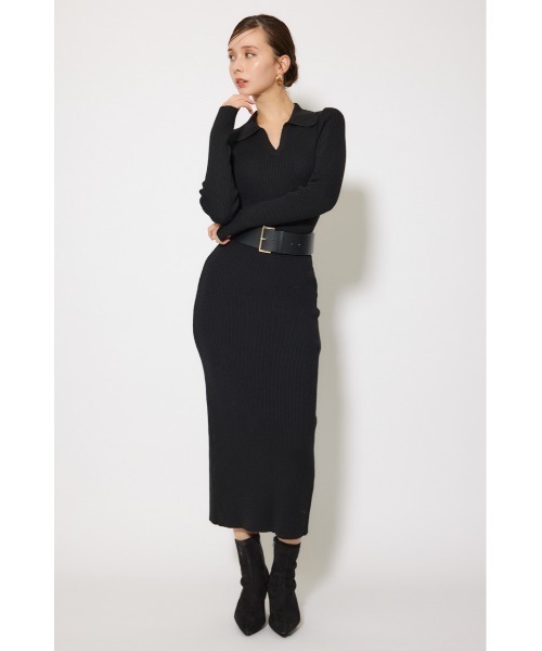 「rienda」 ニットワンピース FREE ベージュ レディース_画像3