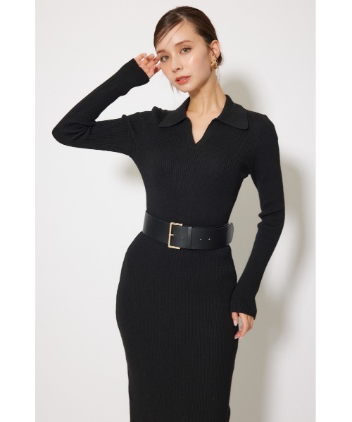 「rienda」 ニットワンピース FREE ベージュ レディース_画像5