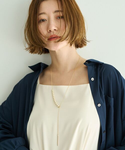 YECCA VECCA（イェッカヴェッカ） ネックレス 2wayコットンパール