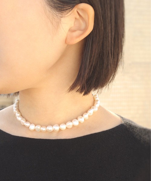 「anq.」 ネックレス ONE SIZE ホワイト レディース_画像2