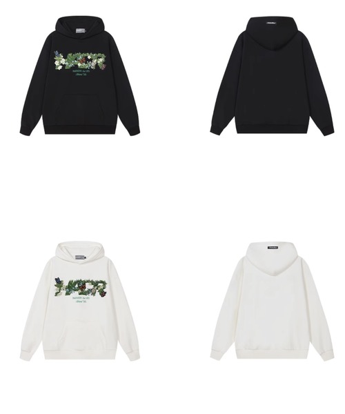 「HARSH AND CRUEL」 プルオーバーパーカー X-LARGE ホワイト メンズ_画像3