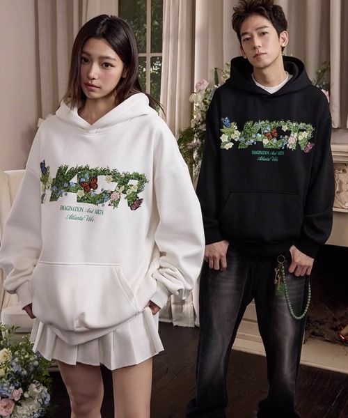 「HARSH AND CRUEL」 プルオーバーパーカー X-LARGE ホワイト メンズ_画像7