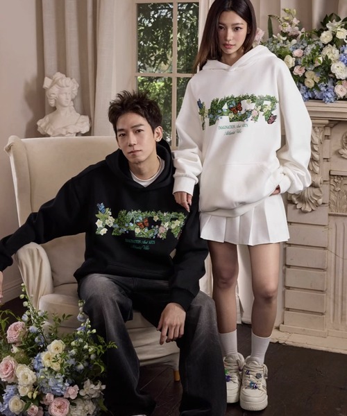 「HARSH AND CRUEL」 プルオーバーパーカー X-LARGE ホワイト メンズ_画像9