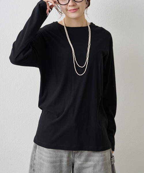 pual ce cin tシャツ コットンシアーカットソー レディース : ZOZOTOWN