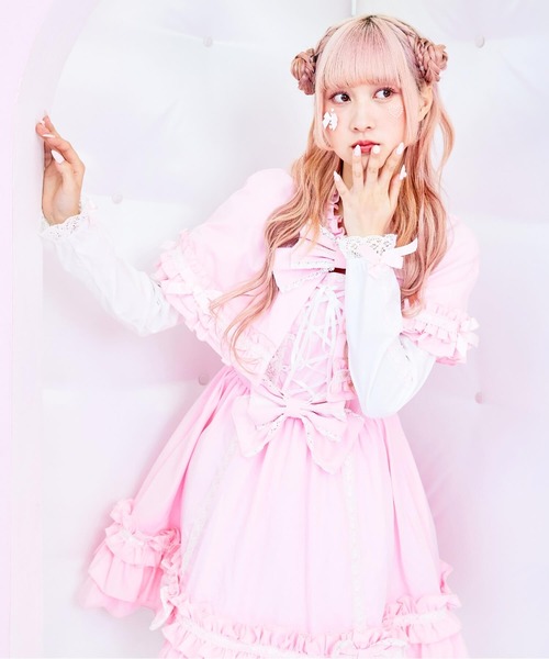 10★新品タグ付き★ドリードール　Manywayケープワンピース　2点まとめ買 BODYLINE ワンピース 3wayケープつきリボンのロイヤルドールドレス 5点