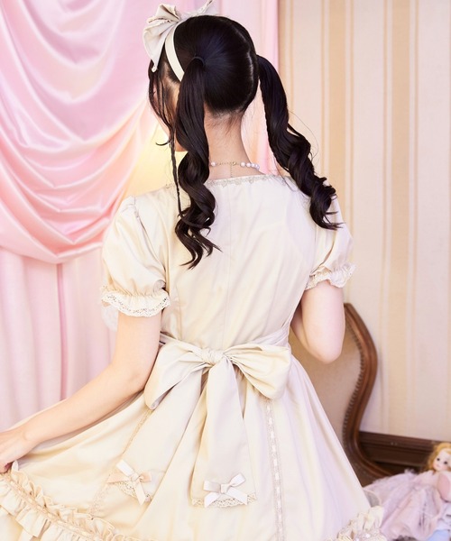 BODYLINE ワンピース 3wayケープつきリボンのロイヤルドールドレス 5点