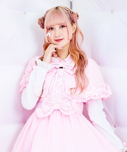 BODYLINE ワンピース 3wayケープつきリボンのロイヤルドールドレス 5点