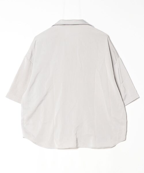 「Casper John」 半袖シャツ X-SMALL グレー メンズ_画像2