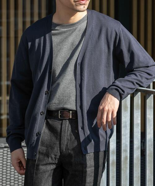 URBAN RESEARCH ROSSO MEN カーディガン 「WEB限定」シルク混 