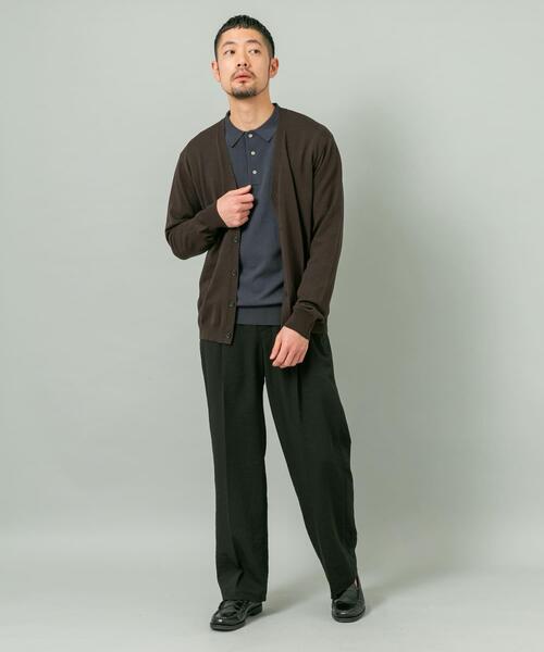 URBAN RESEARCH ROSSO MEN カーディガン 「WEB限定」シルク混