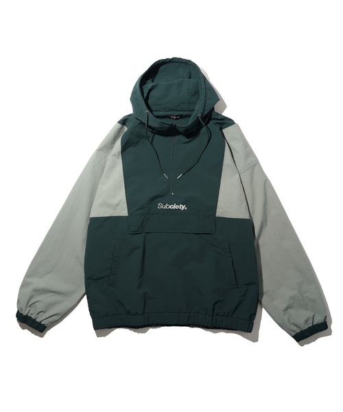 Subciety（サブサエティ） ナイロンブルゾン LARGE グリーン メンズ 