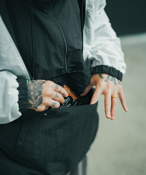 Subciety（サブサエティ） ナイロンブルゾン LARGE グリーン メンズ 