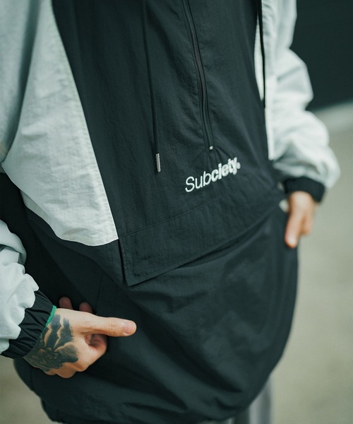 Subciety（サブサエティ） ナイロンブルゾン LARGE グリーン メンズ 