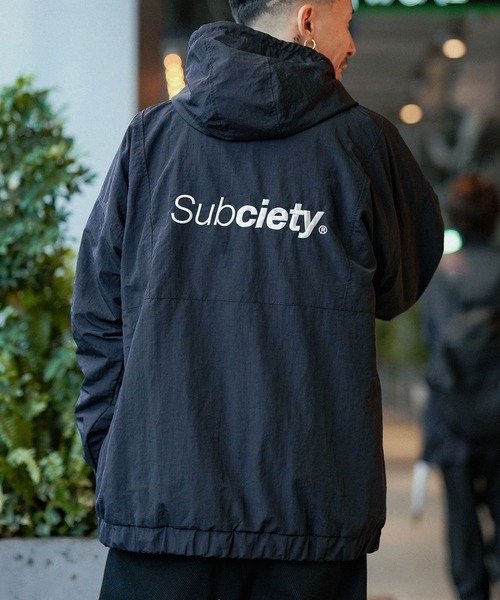 Subciety（サブサエティ） ナイロンブルゾン LARGE グリーン メンズ 