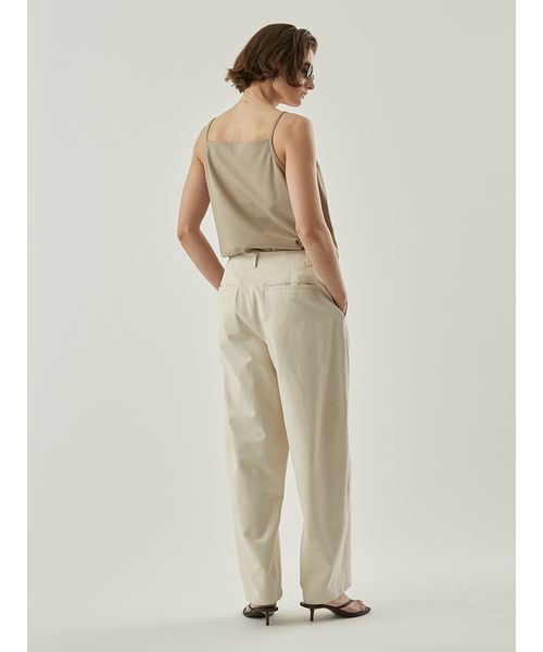 Henon. ワイドパンツ パンツ Ketty カーブトラウザーパンツ レディース