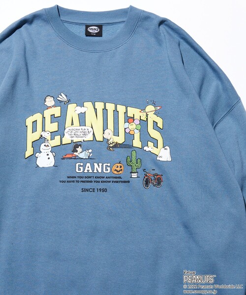 FREAK'S STORE スウェットVintage PEANUTS コラボ FREAK'S STORE（フリークスストア） スウェットカットソー「Vintage