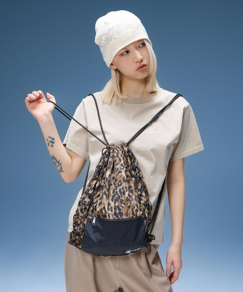 デイバック リュック FACE LABEL KNAPSACK レディース メンズの画像