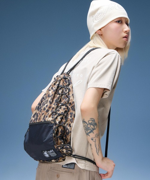 デイバック リュック FACE LABEL KNAPSACK レディース メンズの画像