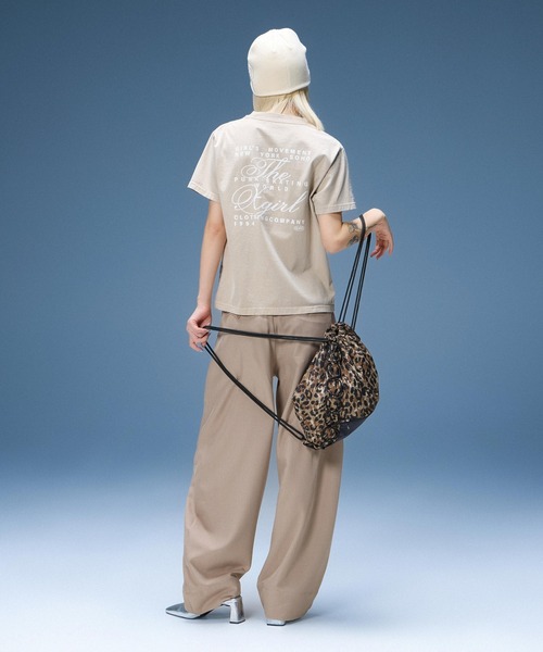 デイバック リュック FACE LABEL KNAPSACK レディース メンズの画像