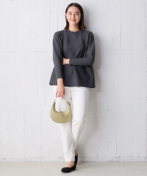 「UNFILO」 長袖ニット MEDIUM ブルー レディース_画像4