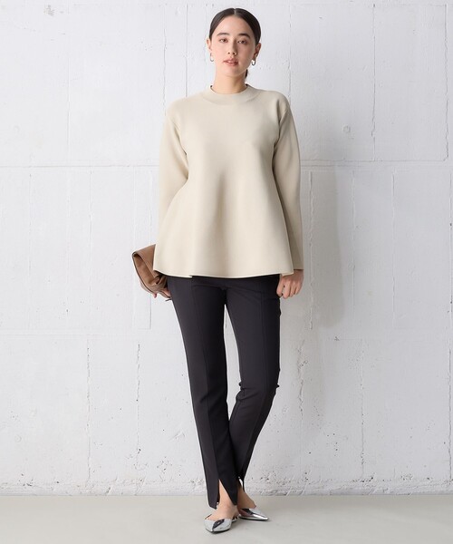 「UNFILO」 長袖ニット MEDIUM ブルー レディース_画像6
