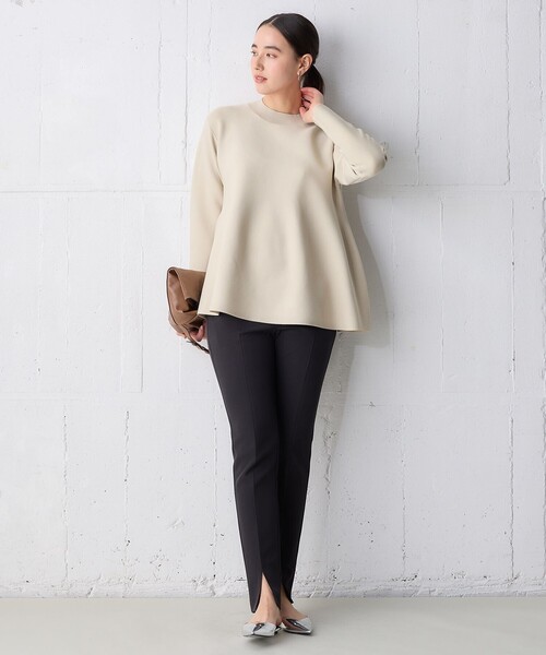「UNFILO」 長袖ニット MEDIUM ブルー レディース_画像8