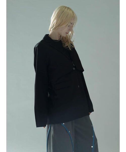コート アウター MULTIWAY LACE JACKET SET レディースの画像